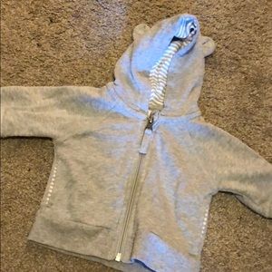 Baby hooded jacket